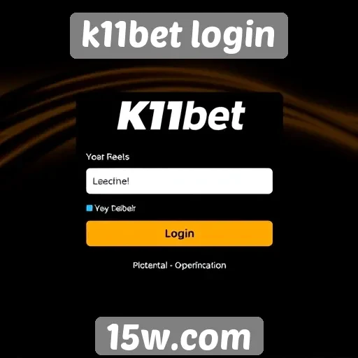 K11bet login oferece acessibilidade em diversas plataformas